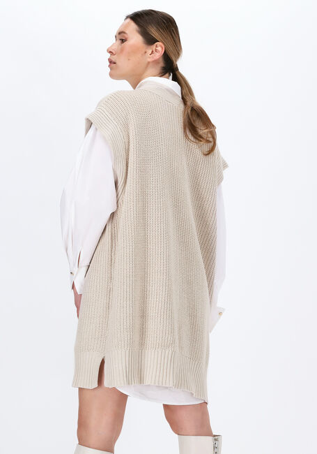 Wei&szlig;e OBJECT Spencer HALSEY KNIT WAISTCOAT - large