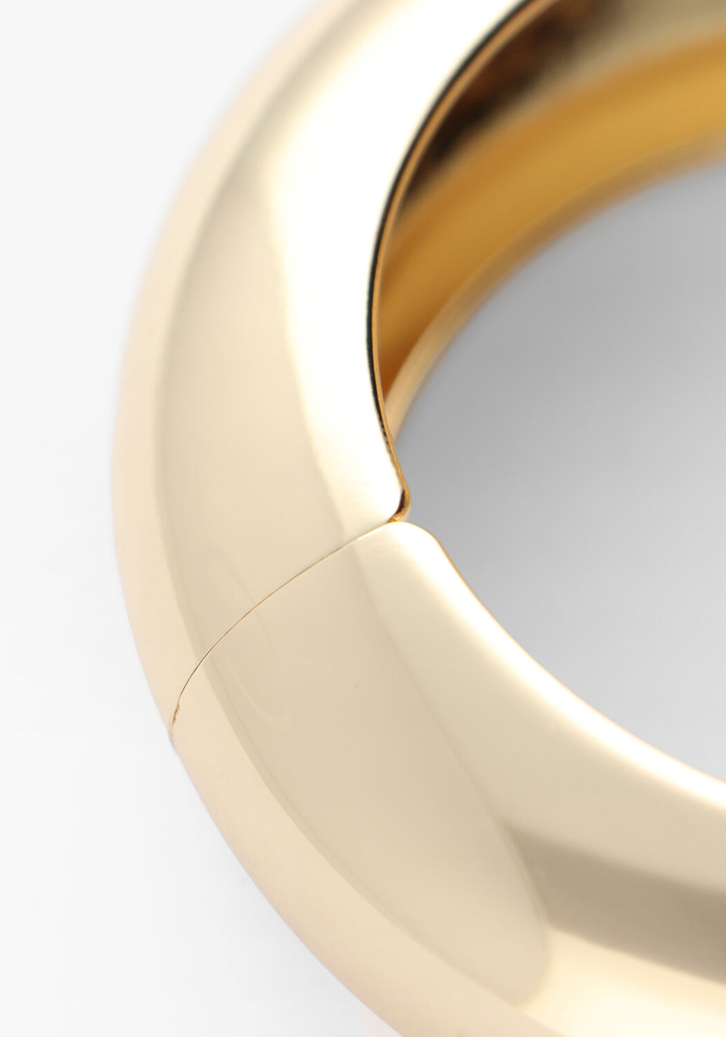 Goldfarbig OMODA ATELIER Armb&auml;nder X BO - BANGLE - large