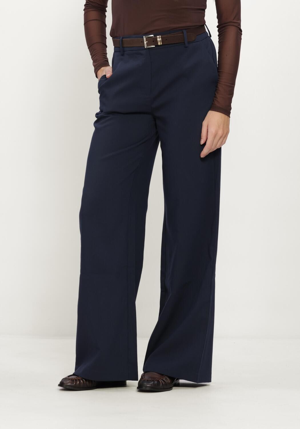 Dunkelblau FREEBIRD Hose LOLANI WIDE - large