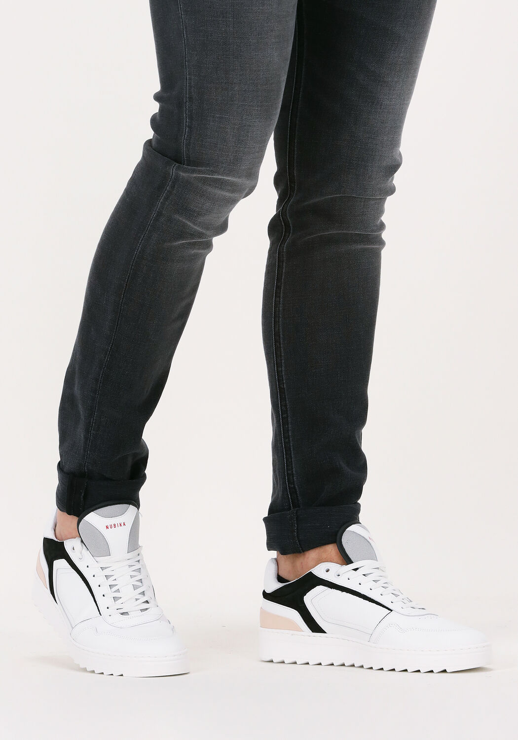 Wei&szlig;e NUBIKK Sneaker Low CLIFF CANE - large