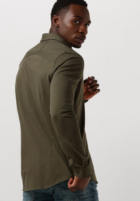 Gr&uuml;ne CAST IRON Casual-Oberhemd LONG SLEEVE SHIRT TWILL JERSEY 2 TONE - large