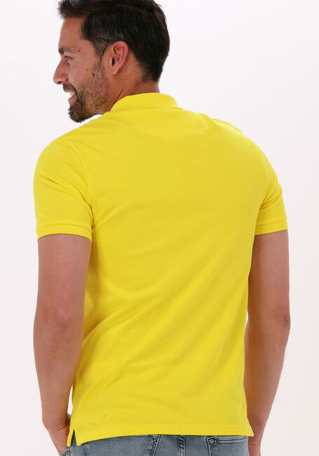 Gelbe LYLE & SCOTT Polo-Shirt PLAIN POLO SHIRT - large