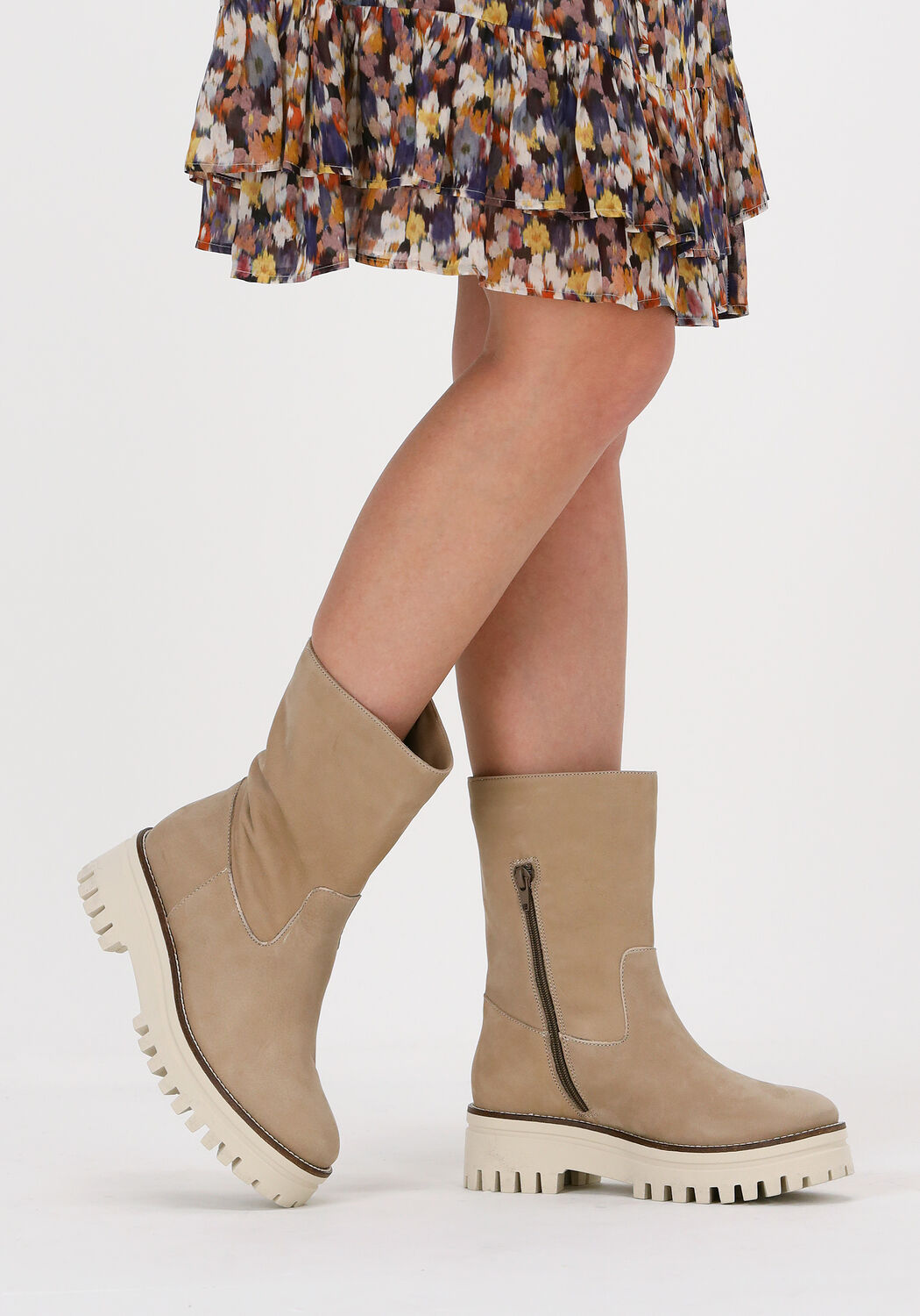 Beige NOTRE-V Ankle Boots 9030 - large