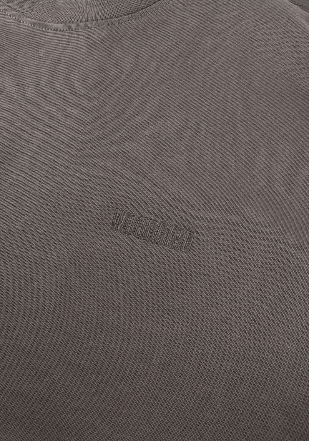Dunkelgrau WOODBIRD T-shirt WBBAINE BASE TEE - large