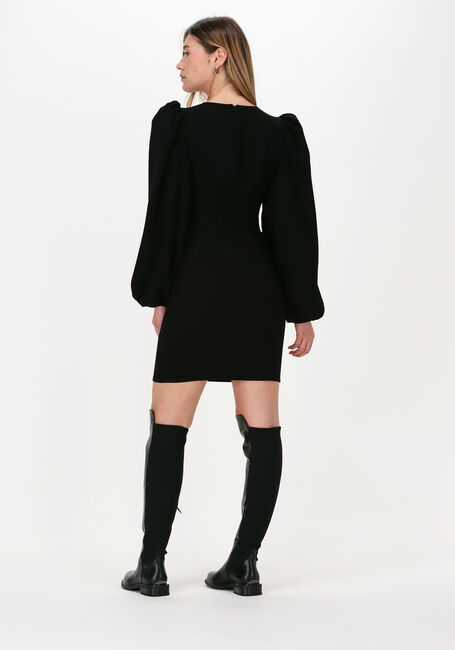 Schwarze NOTES DU NORD Minikleid OLIANA SHORT DRESS - large