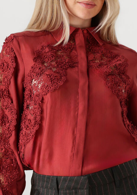Rote COPENHAGEN MUSE Blusen CMMOLLY-SHIRT - large