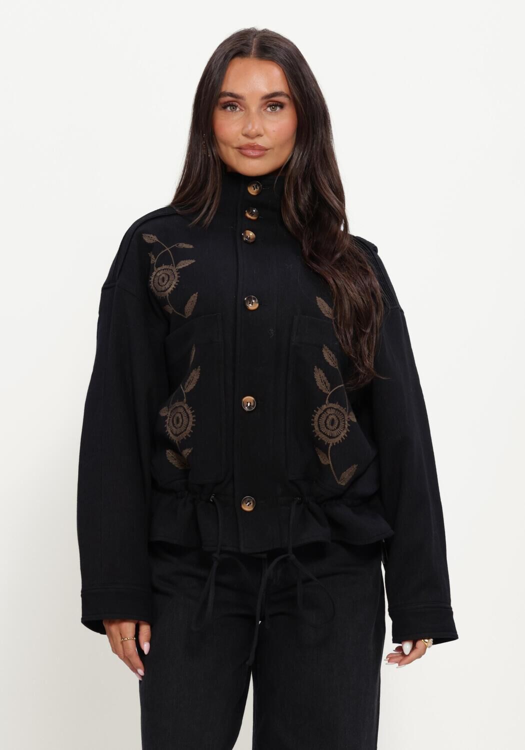 Schwarze ANTIK BATIK Jack ARISTIDE JACKET - large