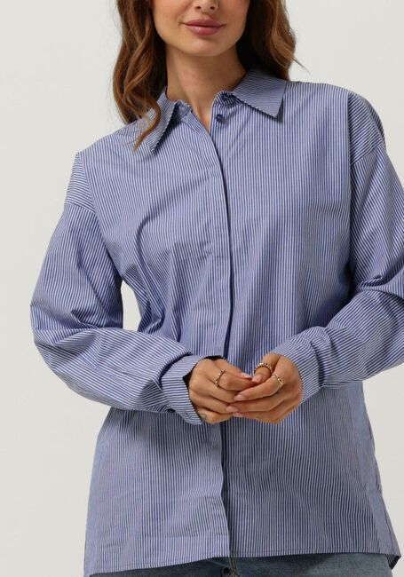 Blaue MY ESSENTIAL WARDROBE Blusen 03 THE SHIRT - large