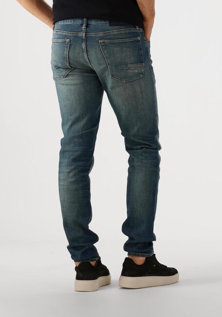 Blaue CAST IRON Slim fit jeans RISER SLIM WORN-IN BLUE DENIM - large
