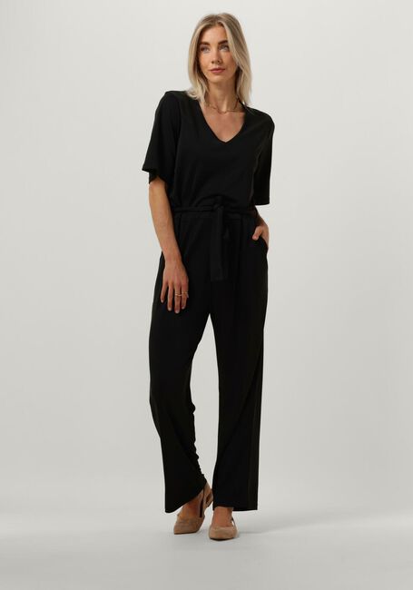 Schwarze MINUS Jumpsuit GISELLE SHORT SLEEVE JUMPSUIT 2 - large