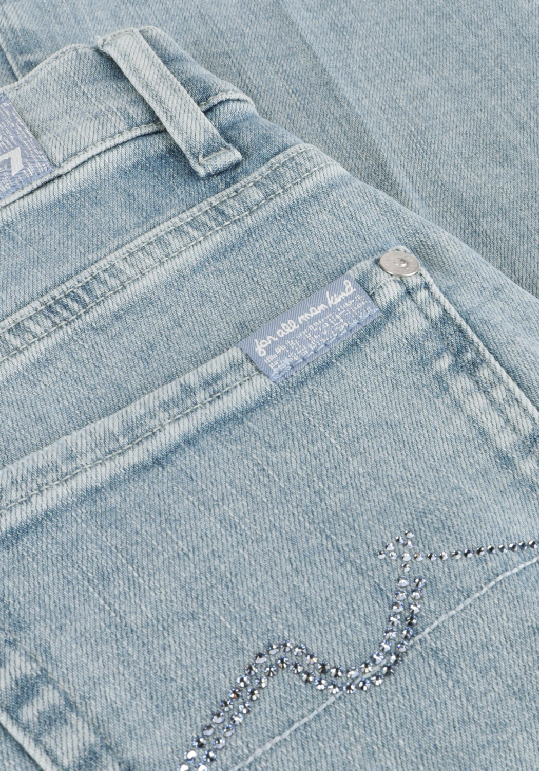 Hellblau 7 FOR ALL MANKIND Bootcut jeans BOOTCUT OLINA WITH EMBELLISHED SQUIGGLE - large
