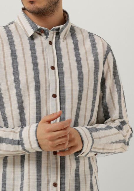 Nicht-gerade weiss ANERKJENDT Casual-Oberhemd AKLEIF L/S STRIPE SHIRT - large