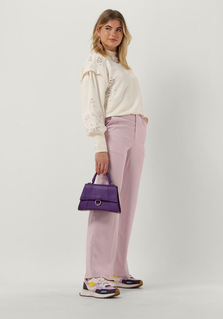 Lila SCOTCH & SODA Hose EDDIE - HIGH-RISE WIDE LEG TROUSERS - large