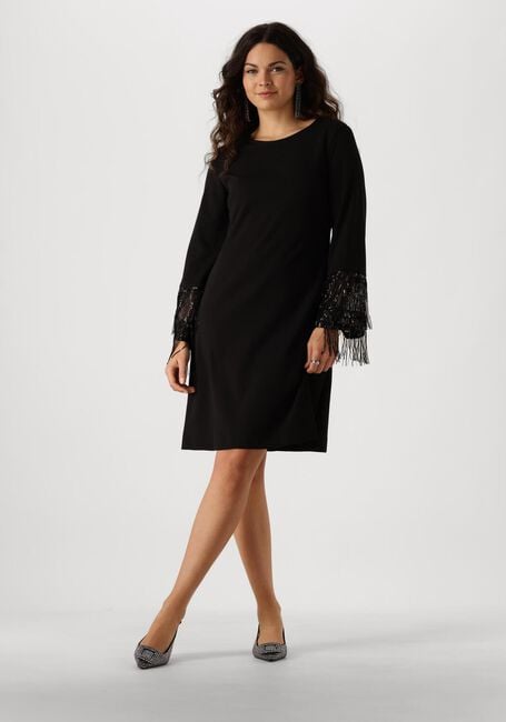 Schwarze ANA ALCAZAR Minikleid MODERN MIX DRESS - large