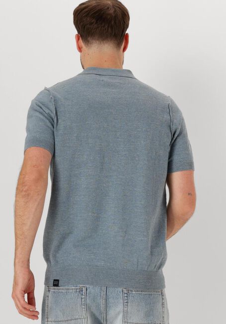 Blaue BUTCHER OF BLUE Polo-Shirt LT CLIFDEN POLO - large