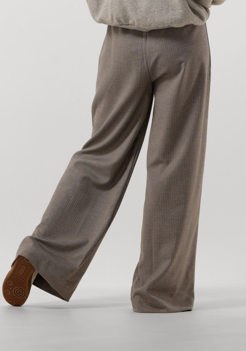graue by-bar weite hose benji grey stripe pant