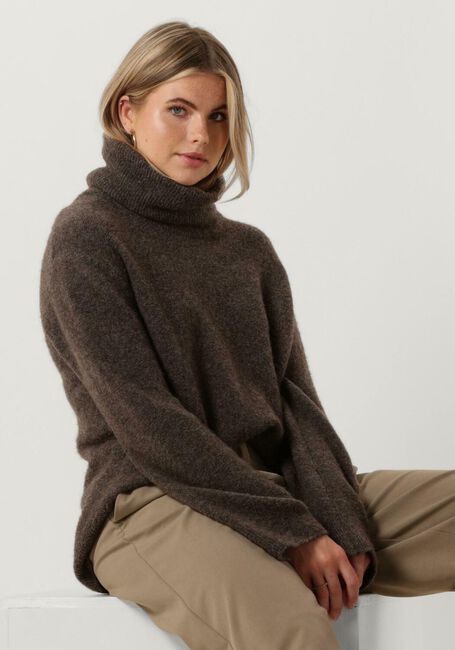 Braune MODSTRÖM Rollkragenpullover ADRIANMD T-NECK - large