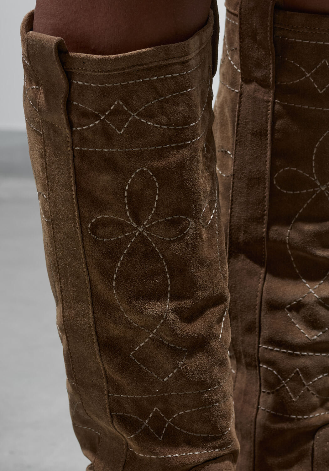 Braune LINA LOCCHI Hohe Stiefel AT40 - large