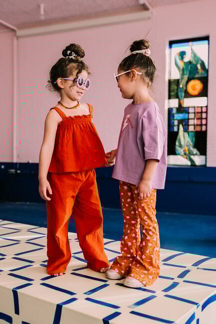 Braune JACKY SUE Lange Hosen JACKY PANTS - large