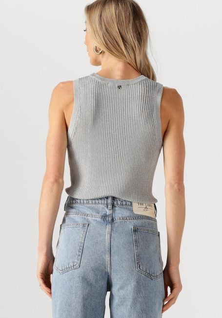 Silberne MOS MOSH Top MMRELENA IMANJA KNIT TANK TOP - large