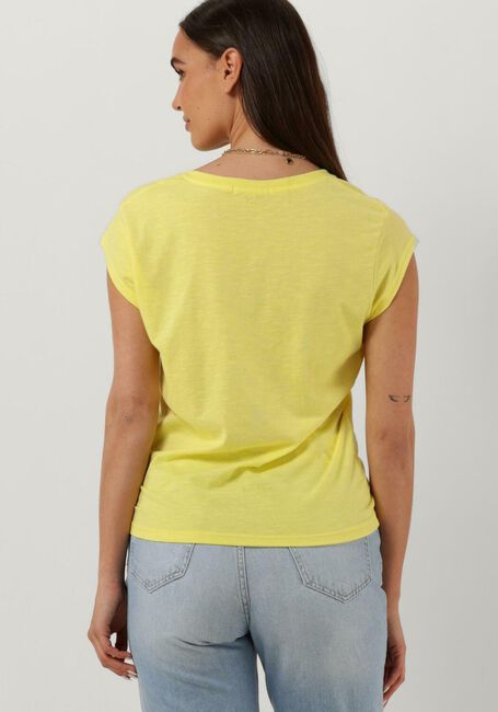 Gelbe CC HEART T-shirt BASIC V-NECK T-SHIRT - large