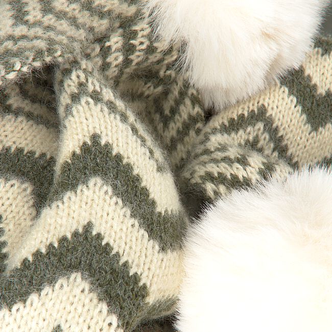 Grüne TON & TON Schal BERRIT Grüne TON & TON Schal BERRIT - large