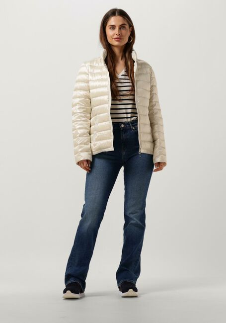 Creme BEAUMONT Wattierte Jack DOWN RIBTAPE JACKET - large