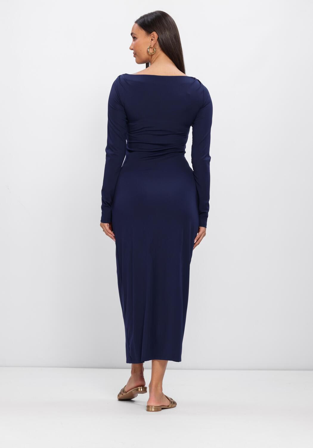 Dunkelblau FREEBIRD Kleider WV-PLAIM-26-1 - large