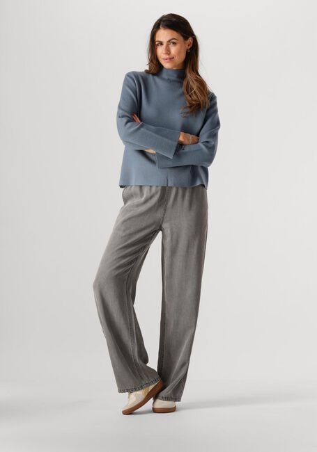 Blaue MINUS Pullover LUPI HIGH NECK PULLOVER - large