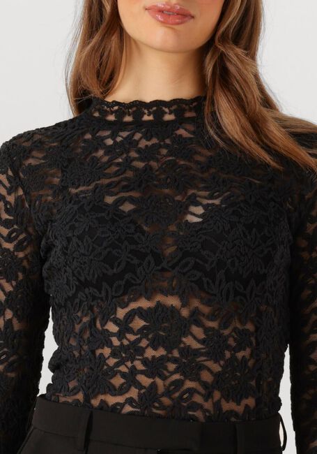 Schwarze ROSEMUNDE Top DELICIA - large