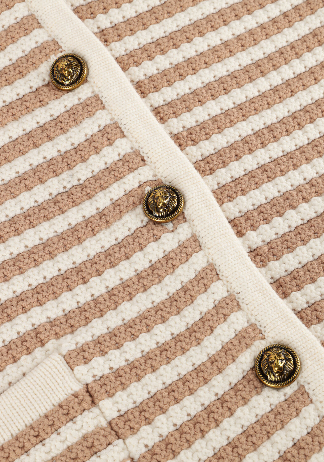 Beige JANICE Strickjacke JIMM - large