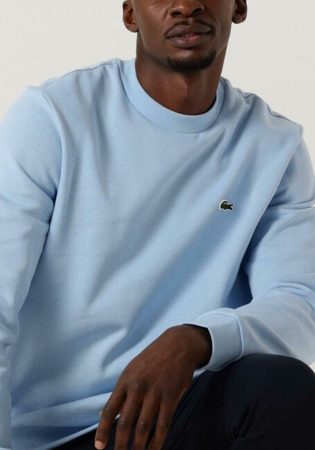 Hellblau LACOSTE Sweatshirt CLASSIC FIT BRUSHED FLEECE SWEATSHIRT - large
