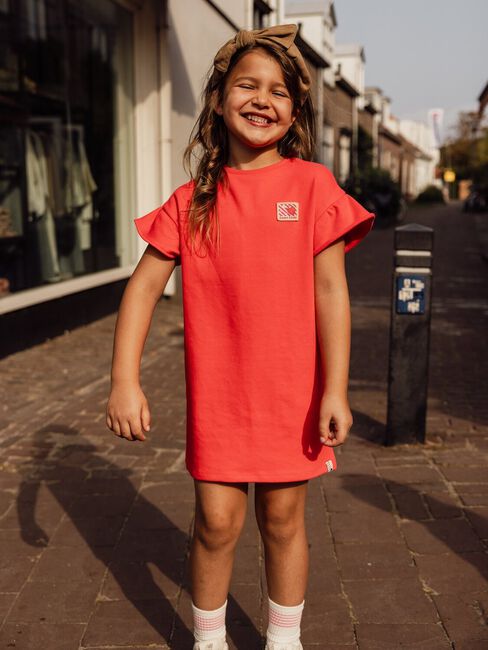 Rote LOOXS Little Minikleid 2611-7811 - large