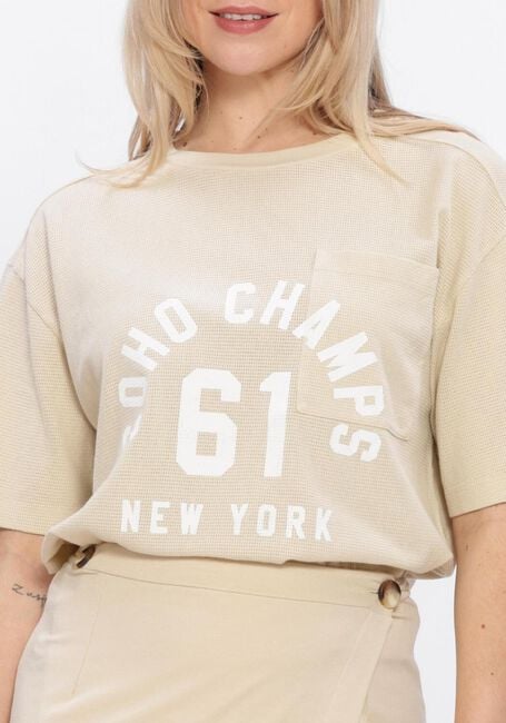 Beige PENN & INK T-shirt T-SHIRT PRINT - large