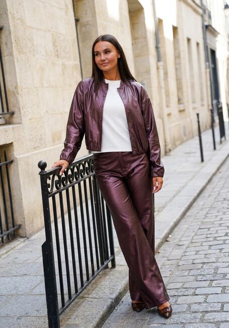 Bordeaux STUDIO AMAYA Weite Hose HARPER - large
