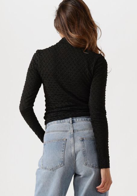 Schwarze SELECTED FEMME Rollkragenpullover SLFTIMMI LS HIGH NECK STRUCTURE TOP - large
