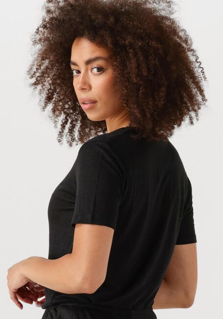 Schwarze RESORT FINEST T-shirt V-NECK T-SHIRT - large