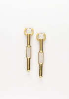 Goldfarbig NOTRE-V Ohrringe OORBELLEN CHAIN - medium