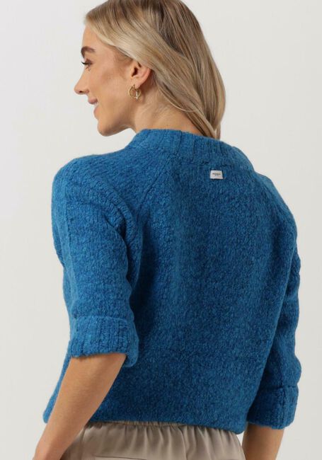 Blaue PENN & INK Pullover PULLOVER 3/4 - large