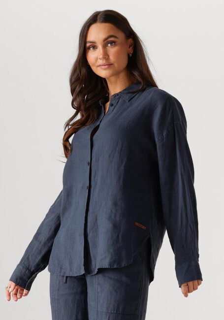 Dunkelblau MOSCOW Blusen 94-05-BUTTO-1 - large
