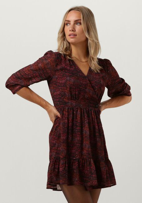 Bordeaux SCOTCH & SODA Minikleid WRAP MINI DRESS - large