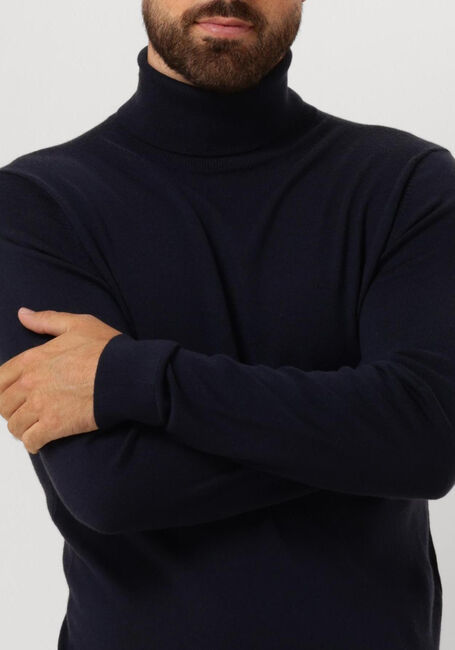 Dunkelblau CALVIN KLEIN Rollkragenpullover MERINO TURTLE NECK - large