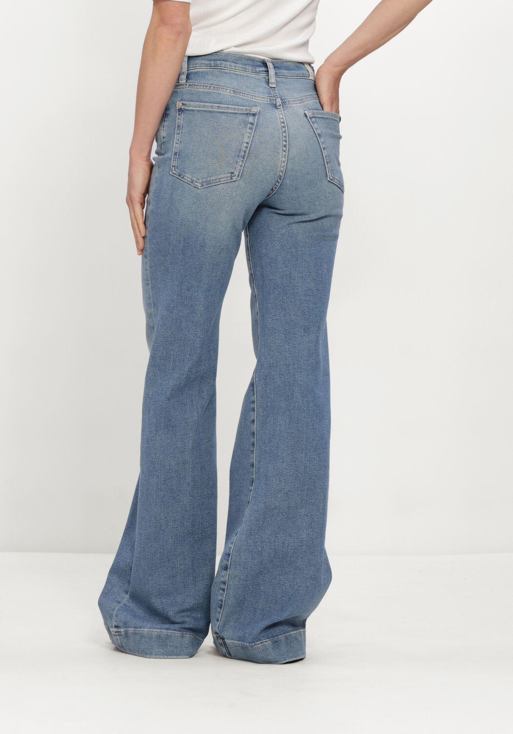 Hellblau 7 FOR ALL MANKIND Straight leg jeans MODERN DOJO AQUASHADE - large