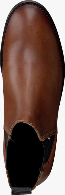 Cognacfarbene TOMMY HILFIGER Chelsea Boots ESSENTIAL DRESSED - large