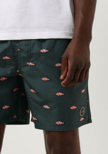 Gr&uuml;ne SHIWI Badehosen MEN SWIMSHORT CLOWNFISH - large