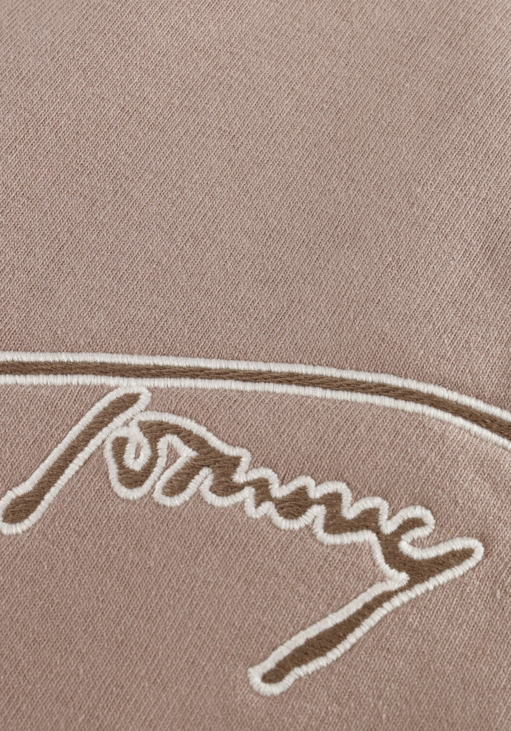 Beige TOMMY JEANS Jogginghose TJM REG SIGNATURE SWEATPANTS - large