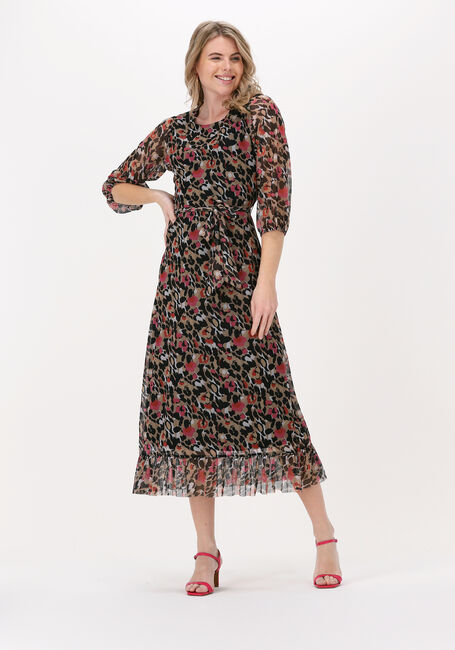 Mehrfarbige/Bunte JANSEN AMSTERDAM Midikleid DONNA - large