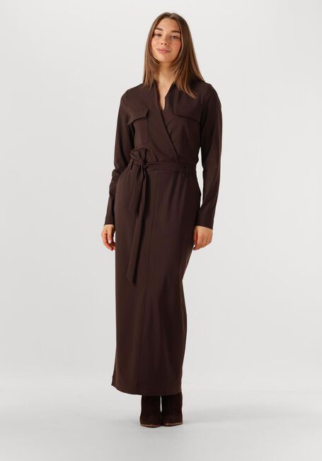 Braune STUDIO ANNELOES Maxikleid JETTE CARGO DRESS - large