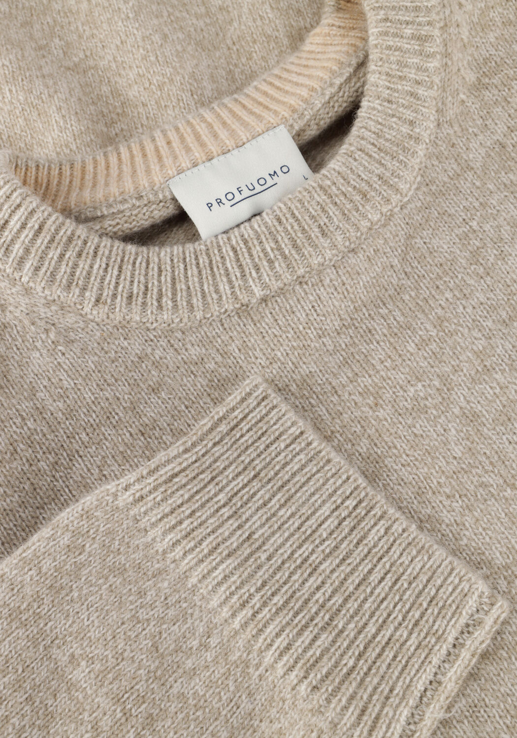 Gr&uuml;ne PROFUOMO Pullover PULLOVER CREW NECK - large