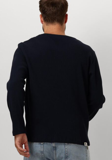 Blaue ANERKJENDT Polos & T-Shirts AKKIKKI L/S WAFFLE TEE - large